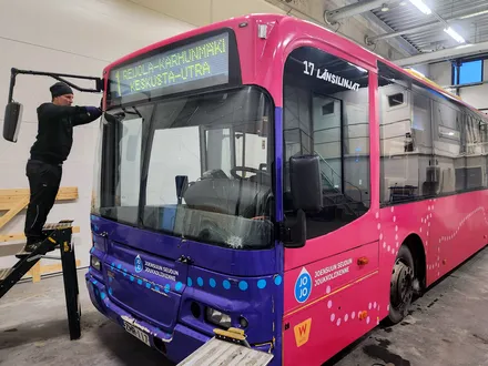 BP uutiskirje Scania koriosat paakuva linja auto