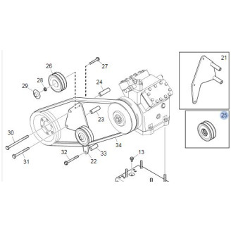 Hihnapyörä ilmastointi (ei E hyväksyntää) kuva