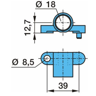 ABS tunnistimen pidike kuva