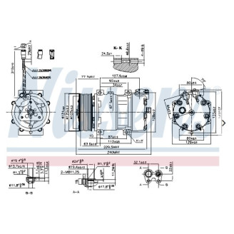 Kompressori ilmastointi kuva