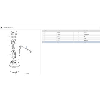 Switch oil level power streering image