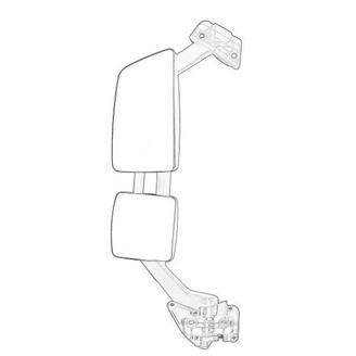 Taustapeili +laajakulmapeili vasen kuva