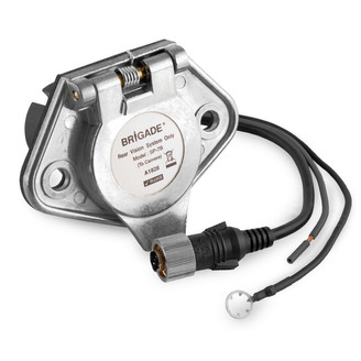 Outdoor plug in a trailer image