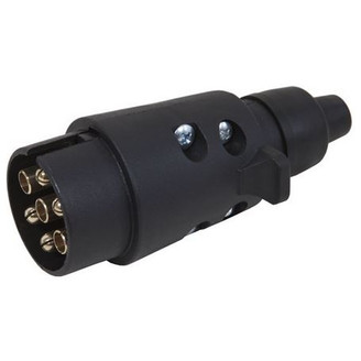 Plug 7 connectors  plastic image