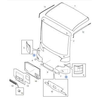 Bumper front right with fog light image