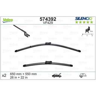 Wiper blade pair image