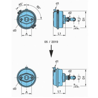 Membrane cylinder, lifting device 9t image