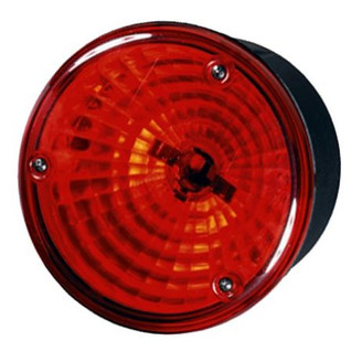 Taka-/jarruvalo (punainen, lasi rihlaton) kuva