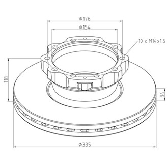 Brake disk image