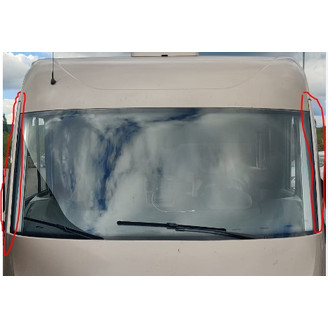 Molding ws A-pilar RH image