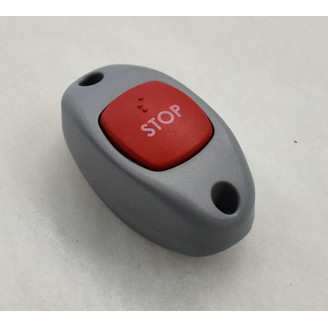 Wireless STOP button pole-mounted image