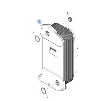 Oil cooler used image