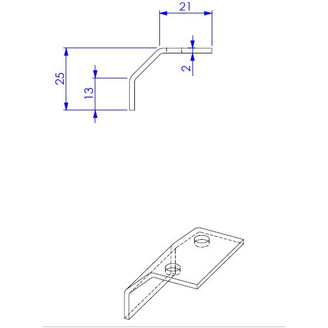 Vastakappale oven lukko kuva