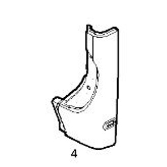 Angle back bumper right image