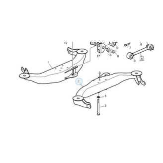 Ilmajousituspalkki taka vasen kuva
