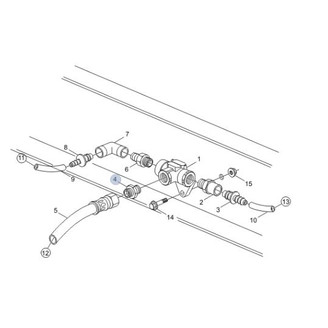 Nipple brake hose image