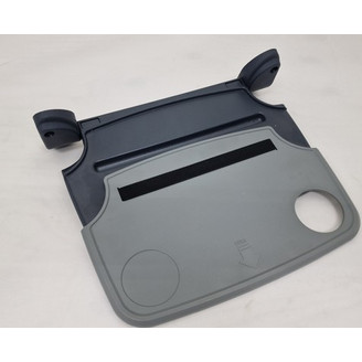 Fold-up table grey +hole cup image