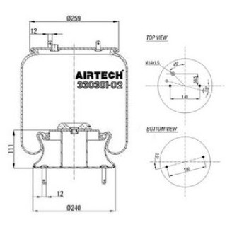 Air spring front image