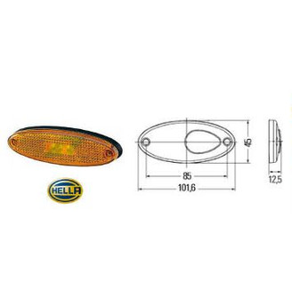 Side light LED image