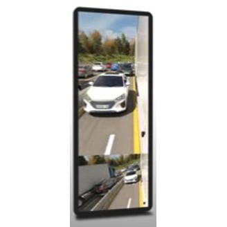 Kiinnike näyttö  kamerapeili 14 cm kuva