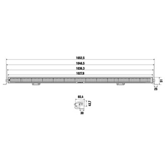 Light panel 1027,00 x 43,00 x 65,00mm image