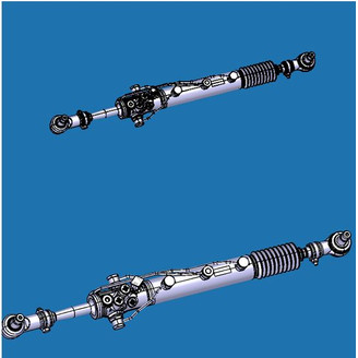 Hydraulic cylinder rear axle image