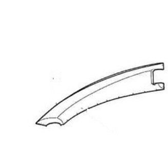 Muovisuoja peilinvarsi ylä vas/okea kuva