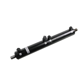 Cylinder trailing axle steering image
