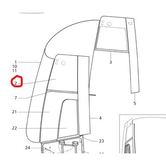 Sivulasi galaxy vas kulj lasi yläpuoli 715 x 612 kuva