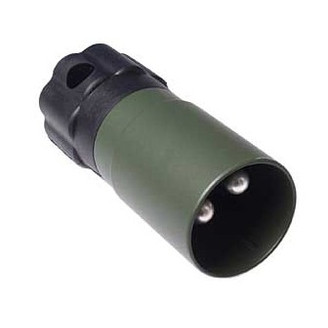 NATO plug, male 2-nap 35mm2 cable image