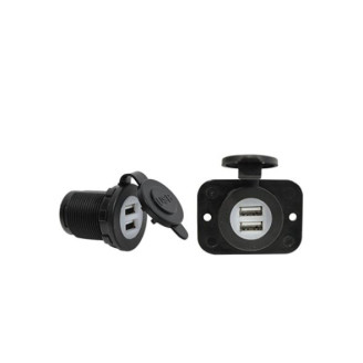 USB-pistorasia 2 porttia 12/24V kuva