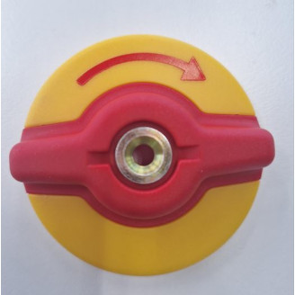 Emergency release lever, rotatable image