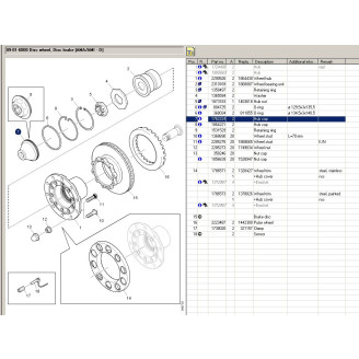 Kuppi etunapa (sis. tulpan o-rgs) kuva