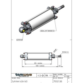 Door cylinder middle door image