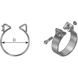 Clamp, Exhaust image