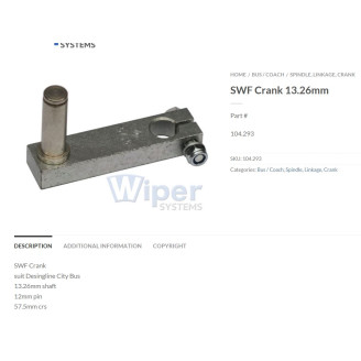 Vipu pyyhkijä moottori-varsi (108.919) kuva