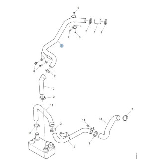 Scania vesiputki, haponkestävä kuva