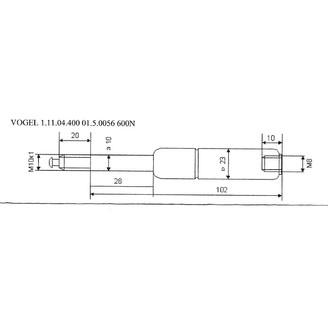 Kaasujousi matkustajan istuin 700 N kuva