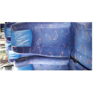 Blue patterned plush image