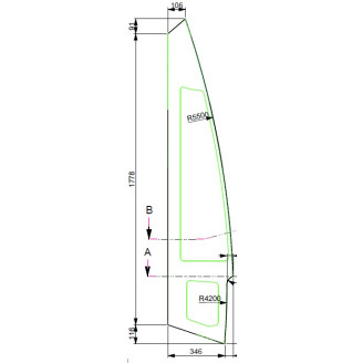 Glass corner front left image