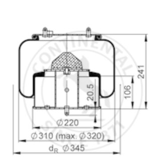 Air spring driving axle image