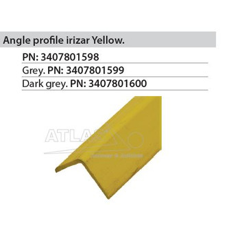 Angle profile yellow image