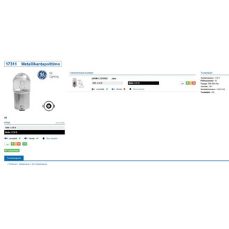 Bulp BA15s 5 W 24 V image