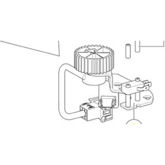 Switching block - Cylinder door front image