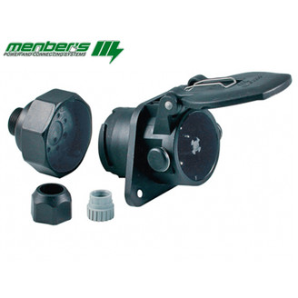 Plug ABS/EBS ADR 7-NAP Male screw connector image