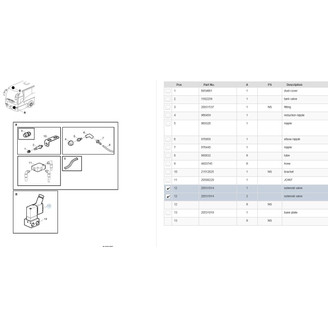 Solenoid door valve image