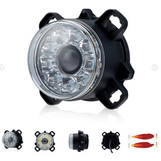 Ajovalo 90 mm LED Lähi+kaukovalo+parkki+vilkku kuva