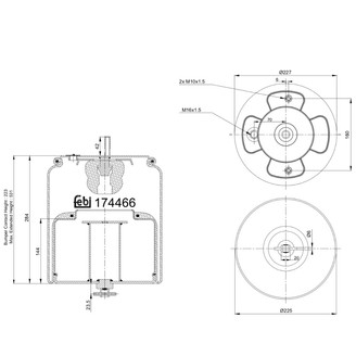 Ilmajousen palje teräsmännällä kuva