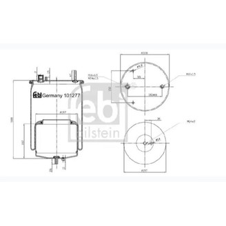 Air spring rear image