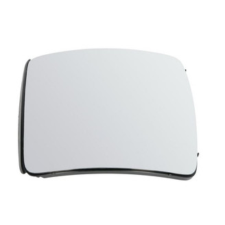 Glass unit for wide angle mirror, right/leftt side image